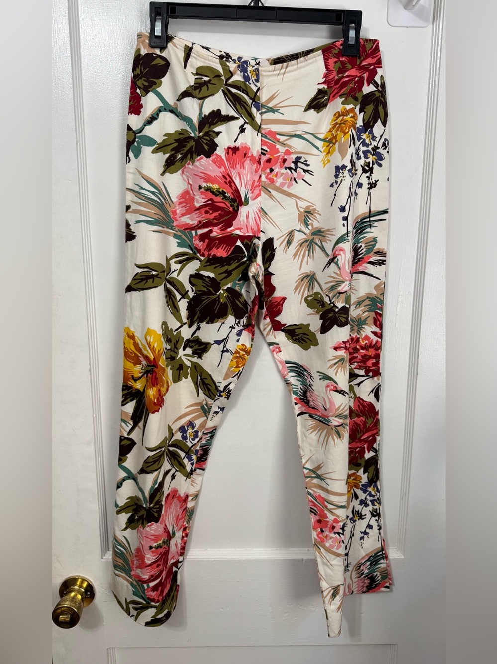 Ilyse Hart Ltd Vintage Floral Print Women's Pants Size 6